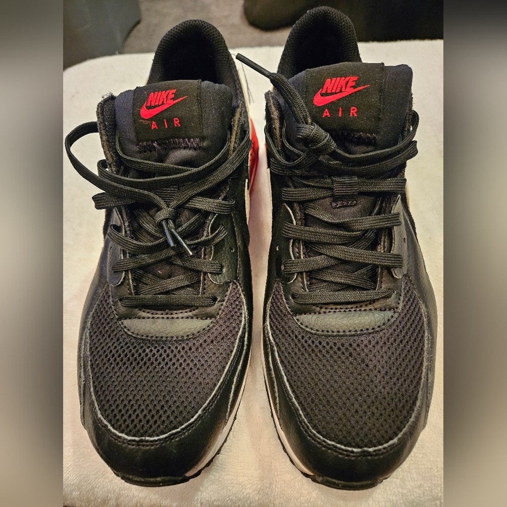 Nike Air Black and Red Sneakers